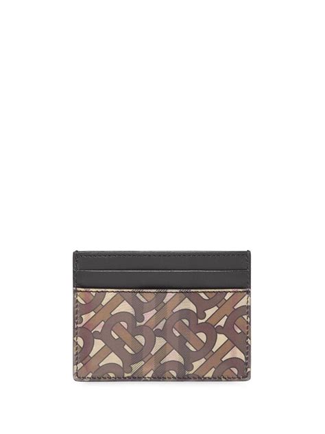 burberry 3d print card case|burberry card case with strap.